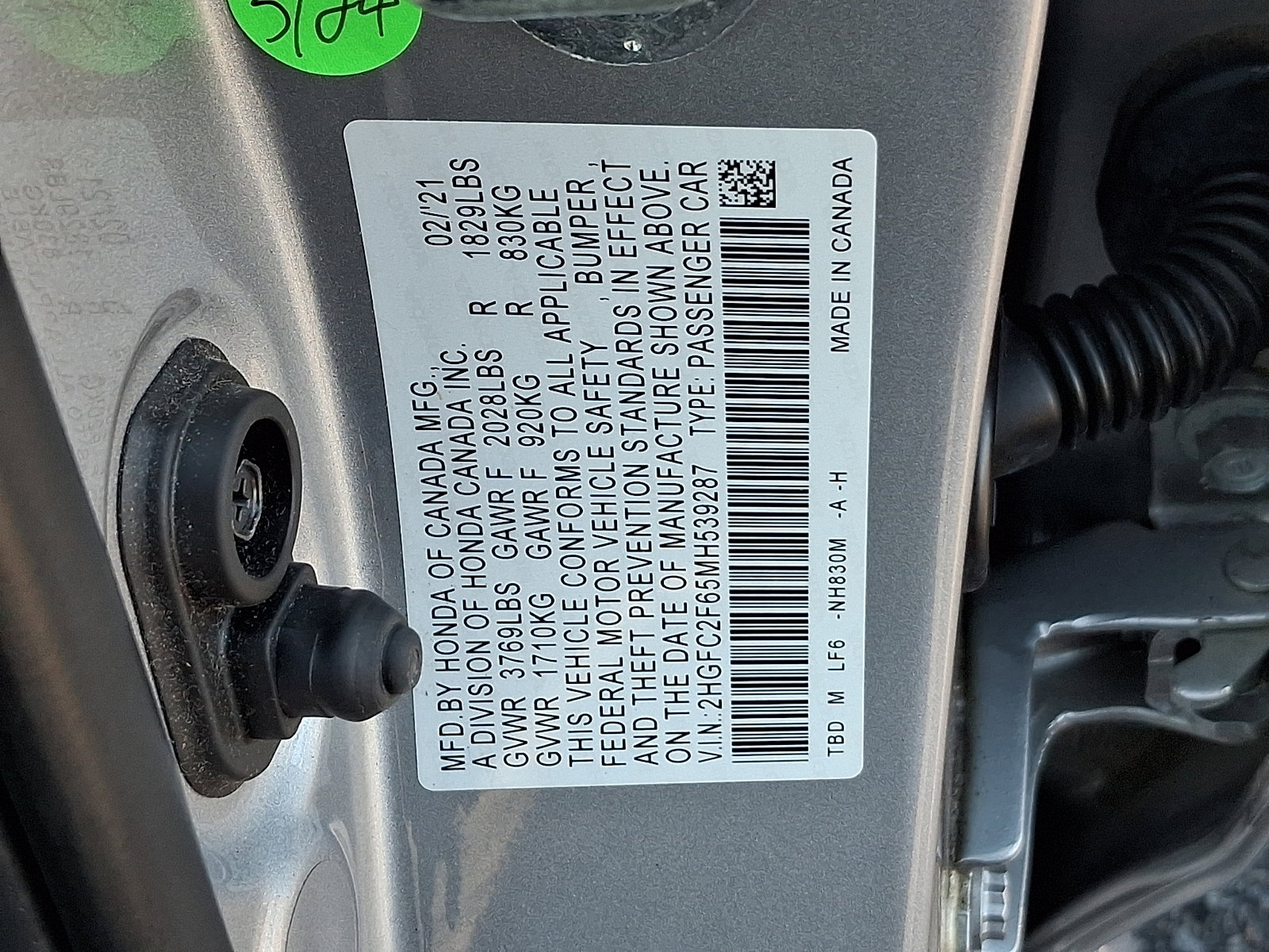 Used 2021 Honda Civic LX image 26