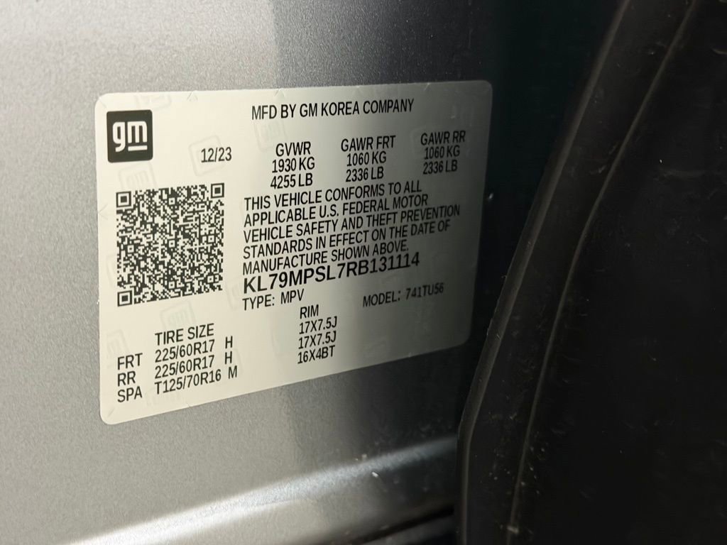 Certified 2024 Chevrolet TrailBlazer LT w/ LT Cold Weather Package image 40