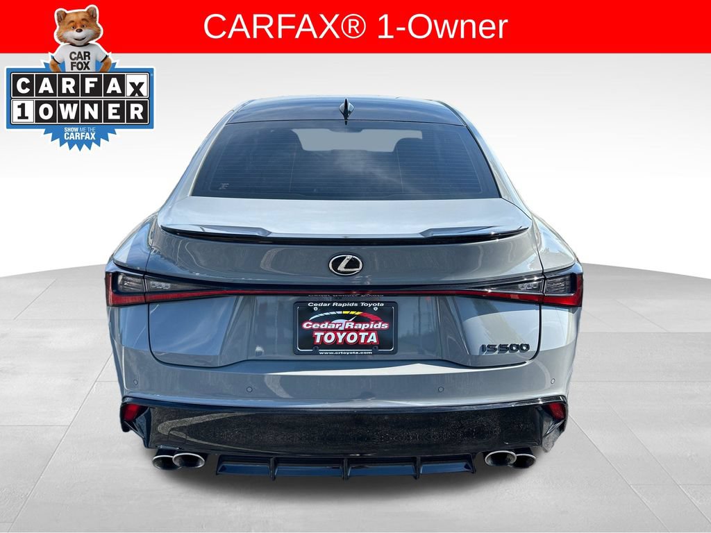 Used 2022 Lexus IS 500 RWD image 4