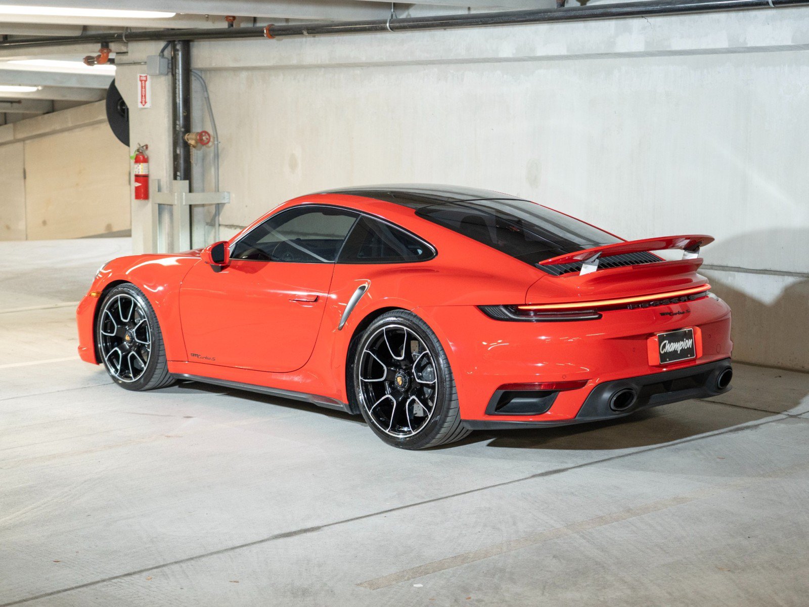 Certified 2021 Porsche 911 Turbo S AWD/4WD image 3