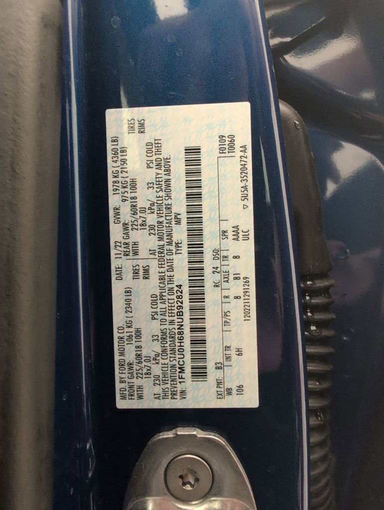 Used 2022 Ford Escape SEL FWD image 43