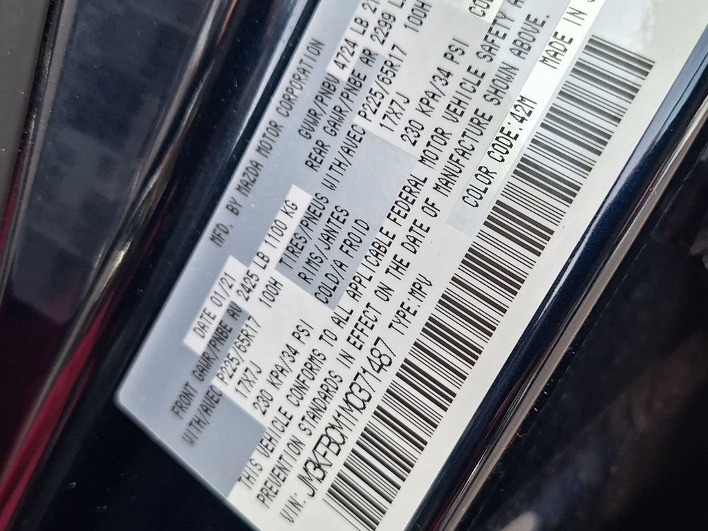 Used 2021 MAZDA CX-5 Touring image 34