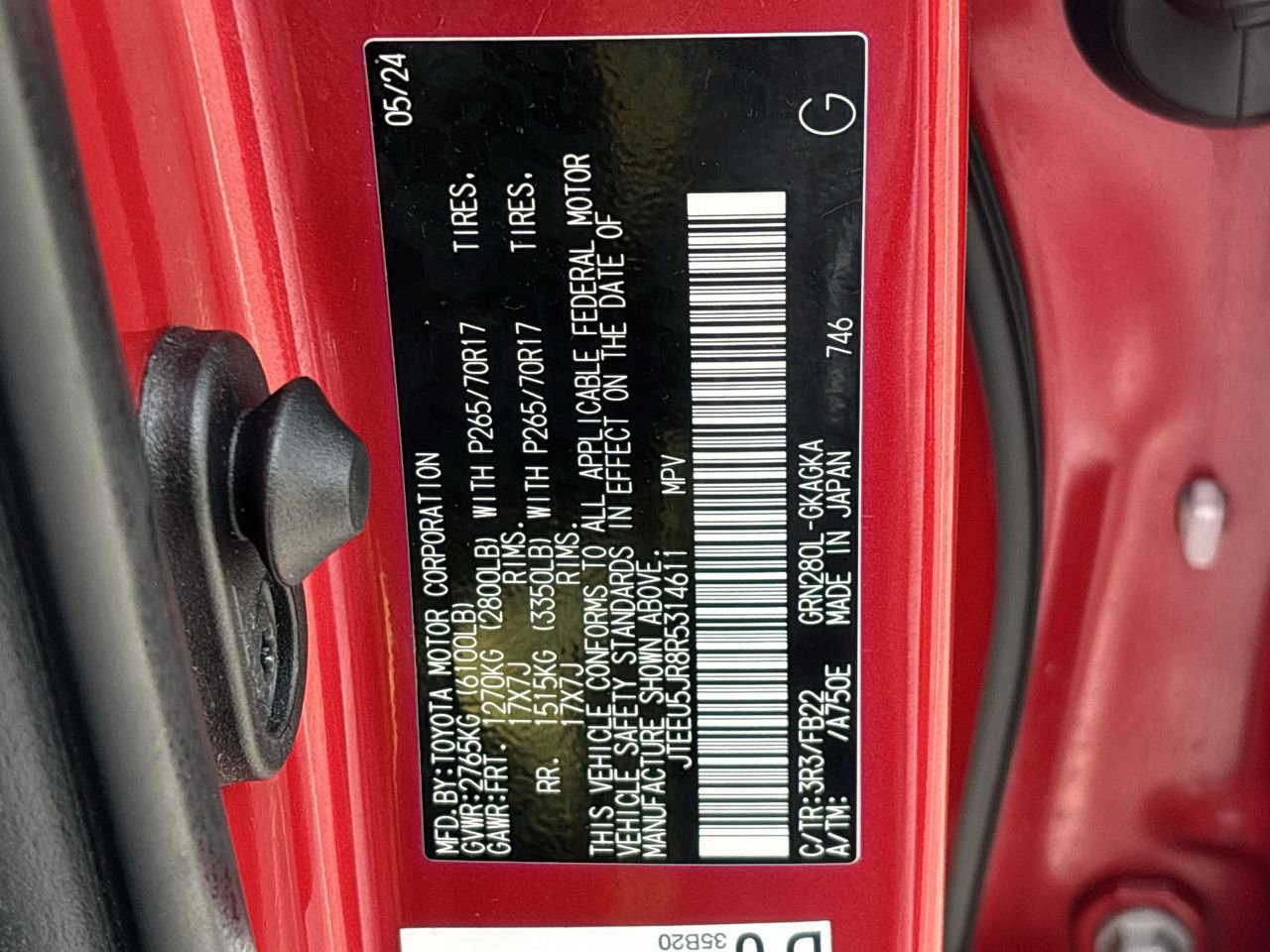Used 2024 Toyota 4Runner SR5 RWD image 32