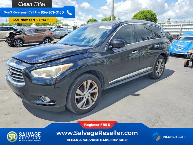 Used 2013 INFINITI JX35 FWD w/ Premium Pkg image 1