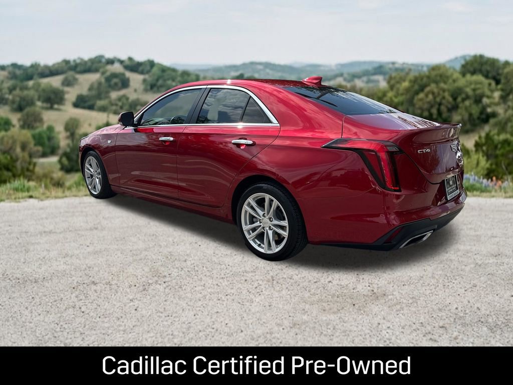 Certified 2024 Cadillac CT4 Luxury w/ Sun And Sound Package RWD image 9