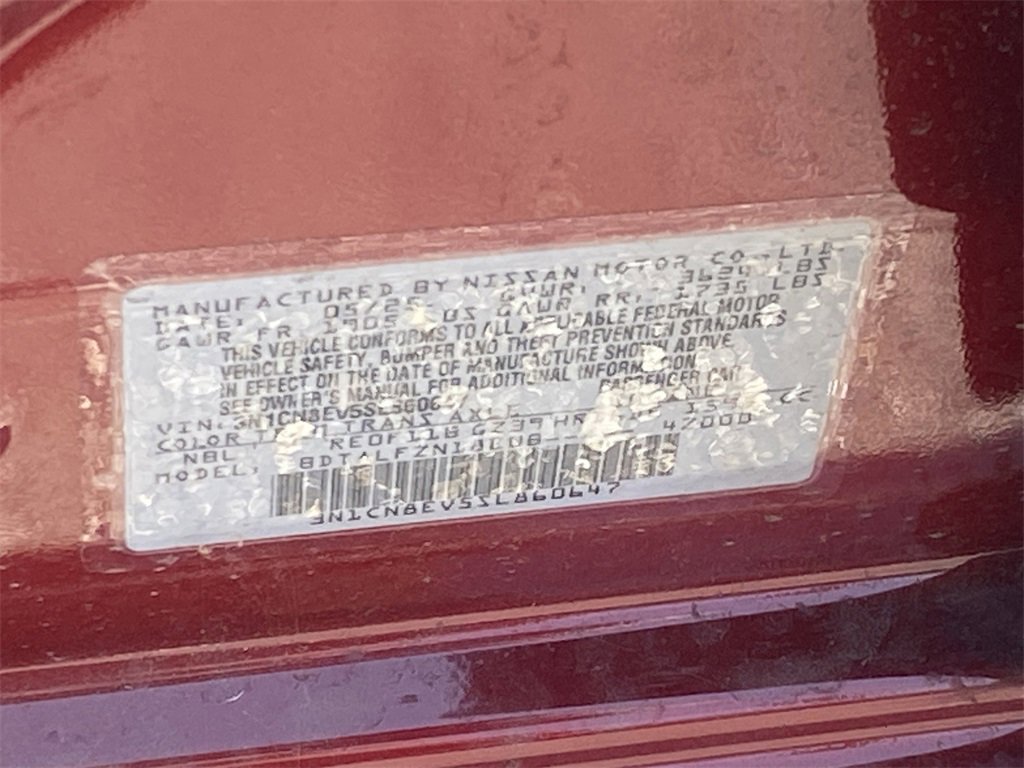 New 2025 Nissan Versa SV w/ Trunk Package image 20