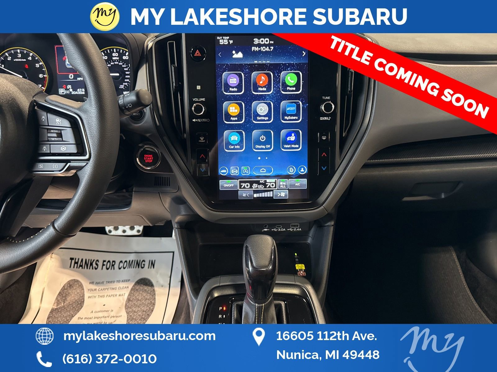 Certified 2024 Subaru Crosstrek 2.5i Sport w/ Crosstrek Mirror Package image 19