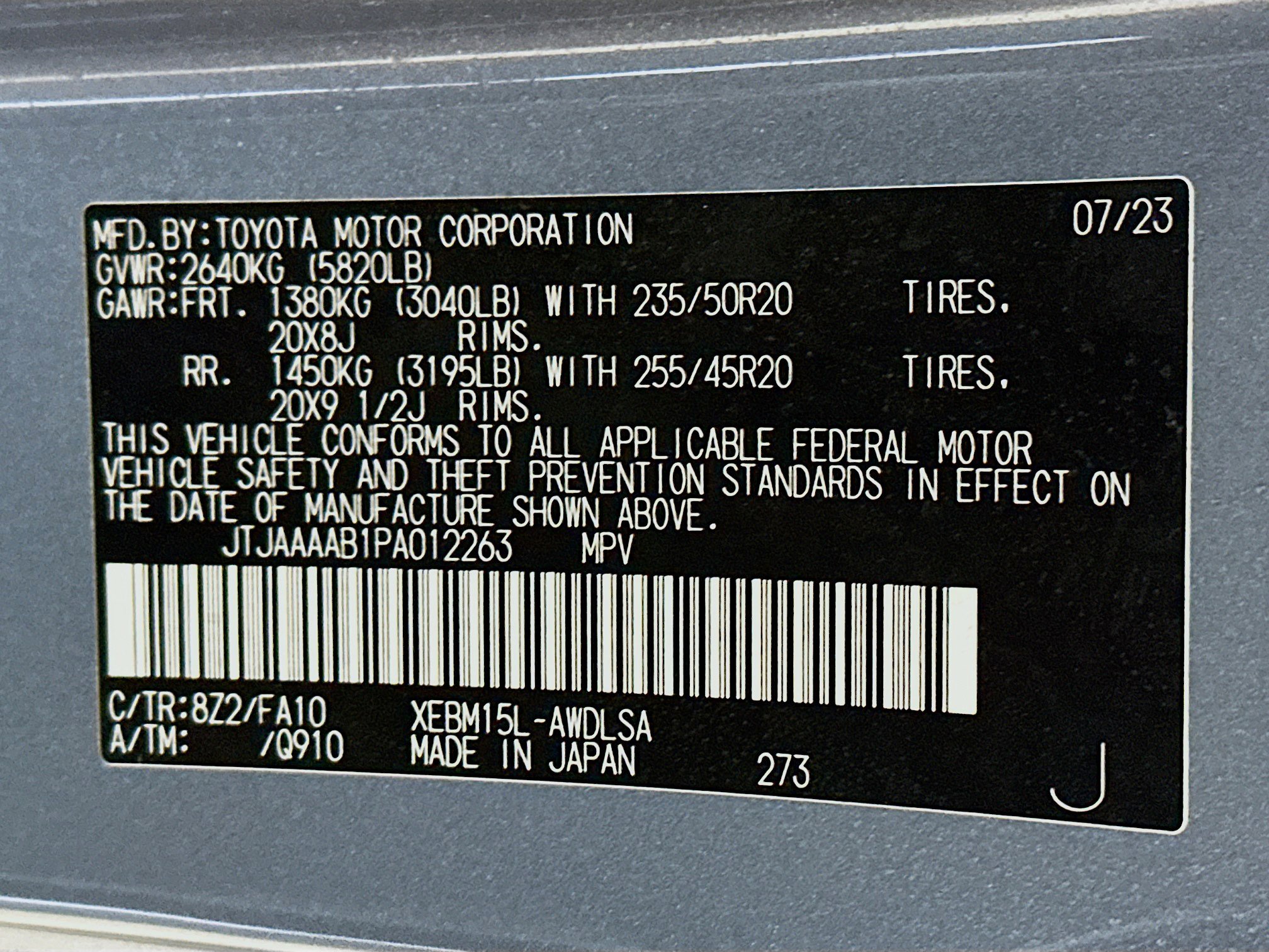 Used 2023 Lexus RZ 450e Premium w/ Cold Area Package image 30