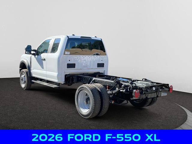 New 2026 Ford F550 4x4 SuperCab Super Duty w/ XL Chrome Package image 3