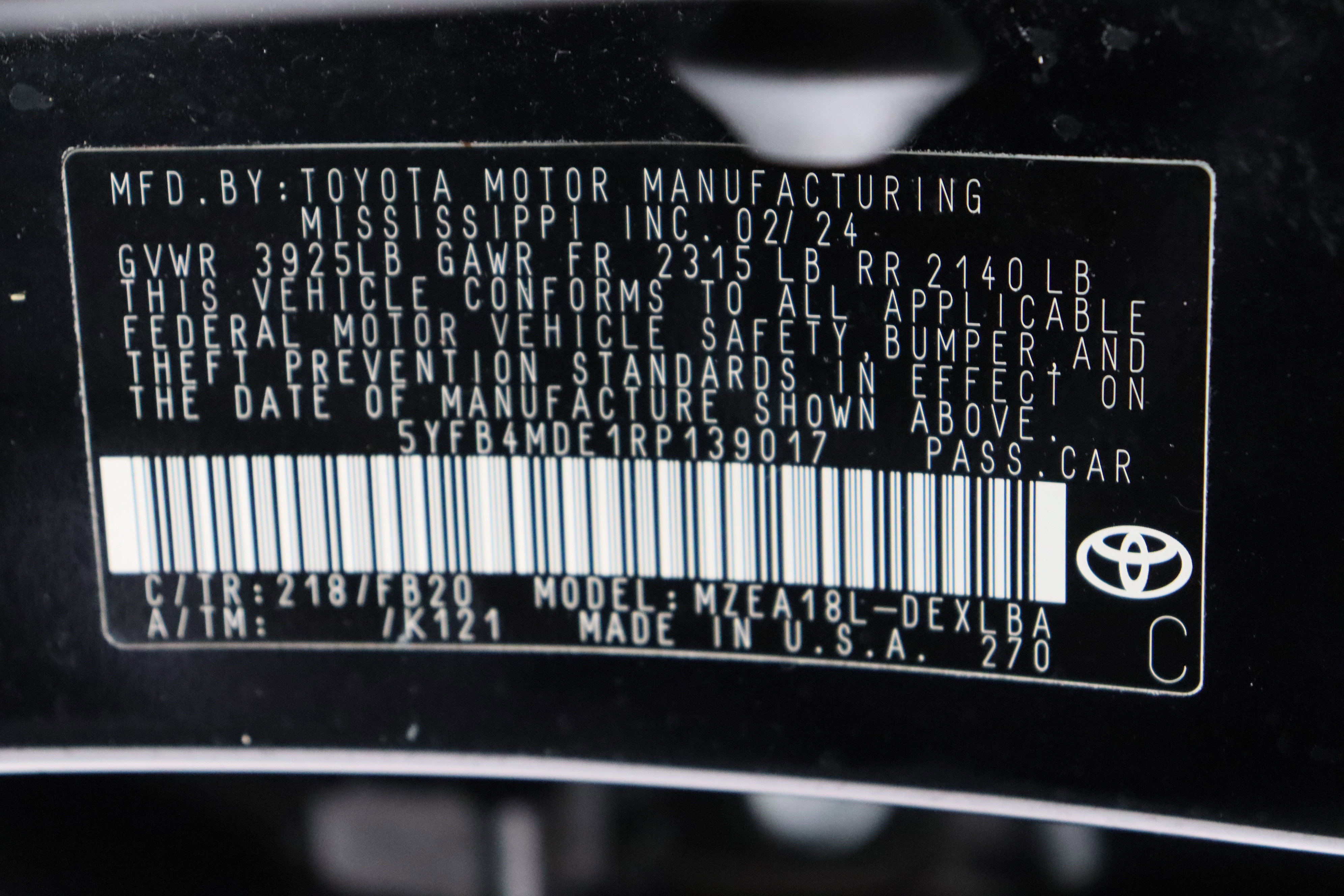 Certified 2024 Toyota Corolla LE image 37