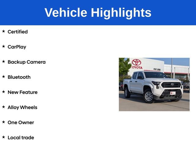 Certified 2024 Toyota Tacoma SR image 5