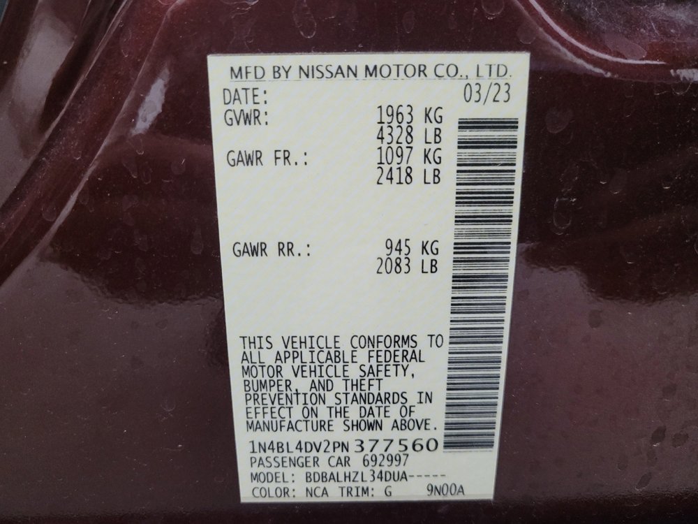 Used 2023 Nissan Altima 2.5 SV image 33