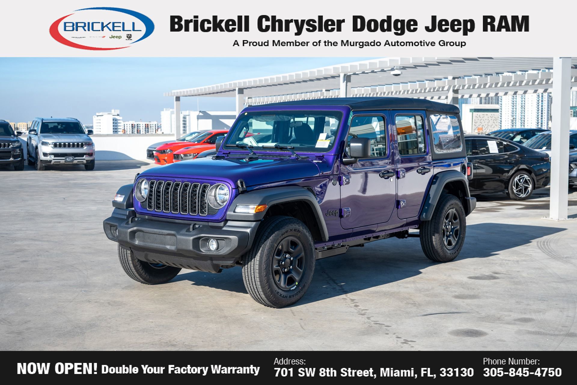 New 2026 Jeep Wrangler Sport image 1