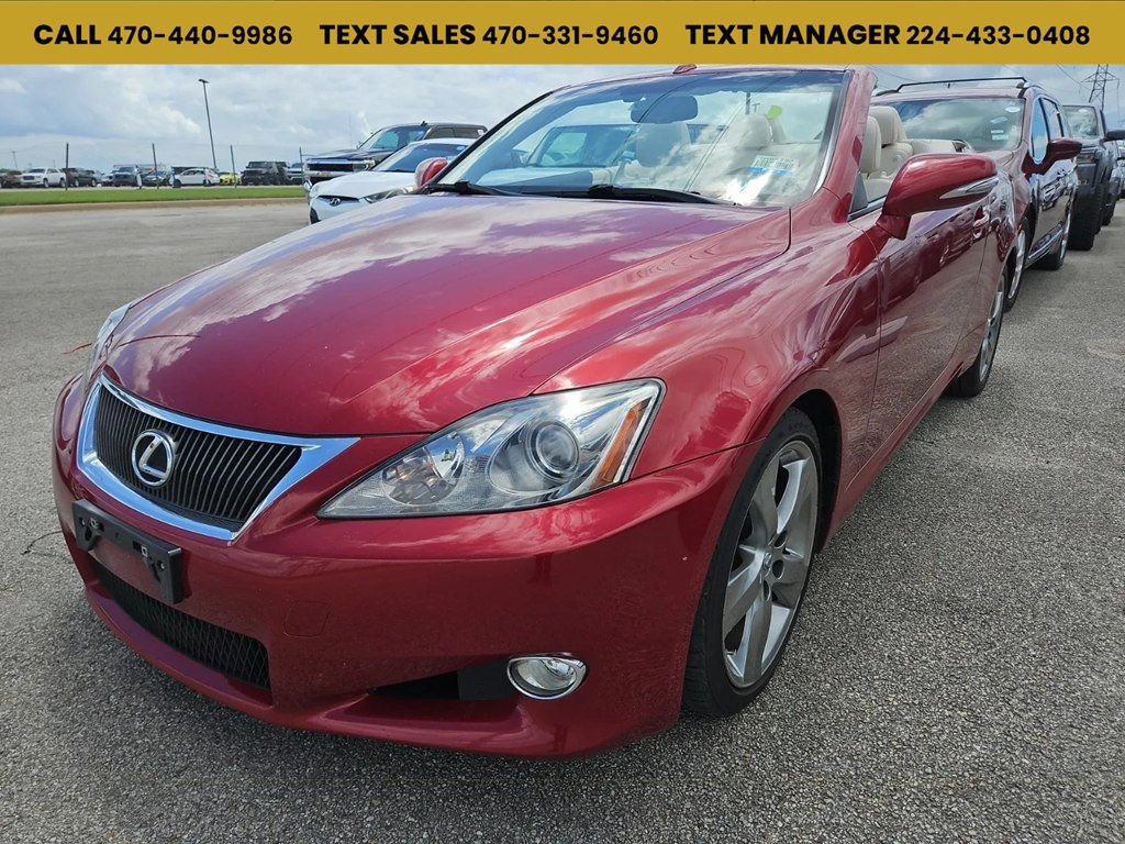 Used 2010 Lexus IS 250C w/ Luxury Pkg RWD image 1