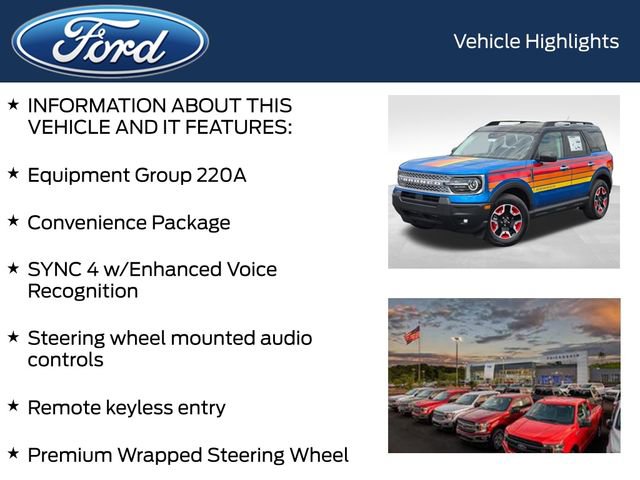 Used 2025 Ford Bronco Sport Free Wheeling w/ Convenience Package image 4