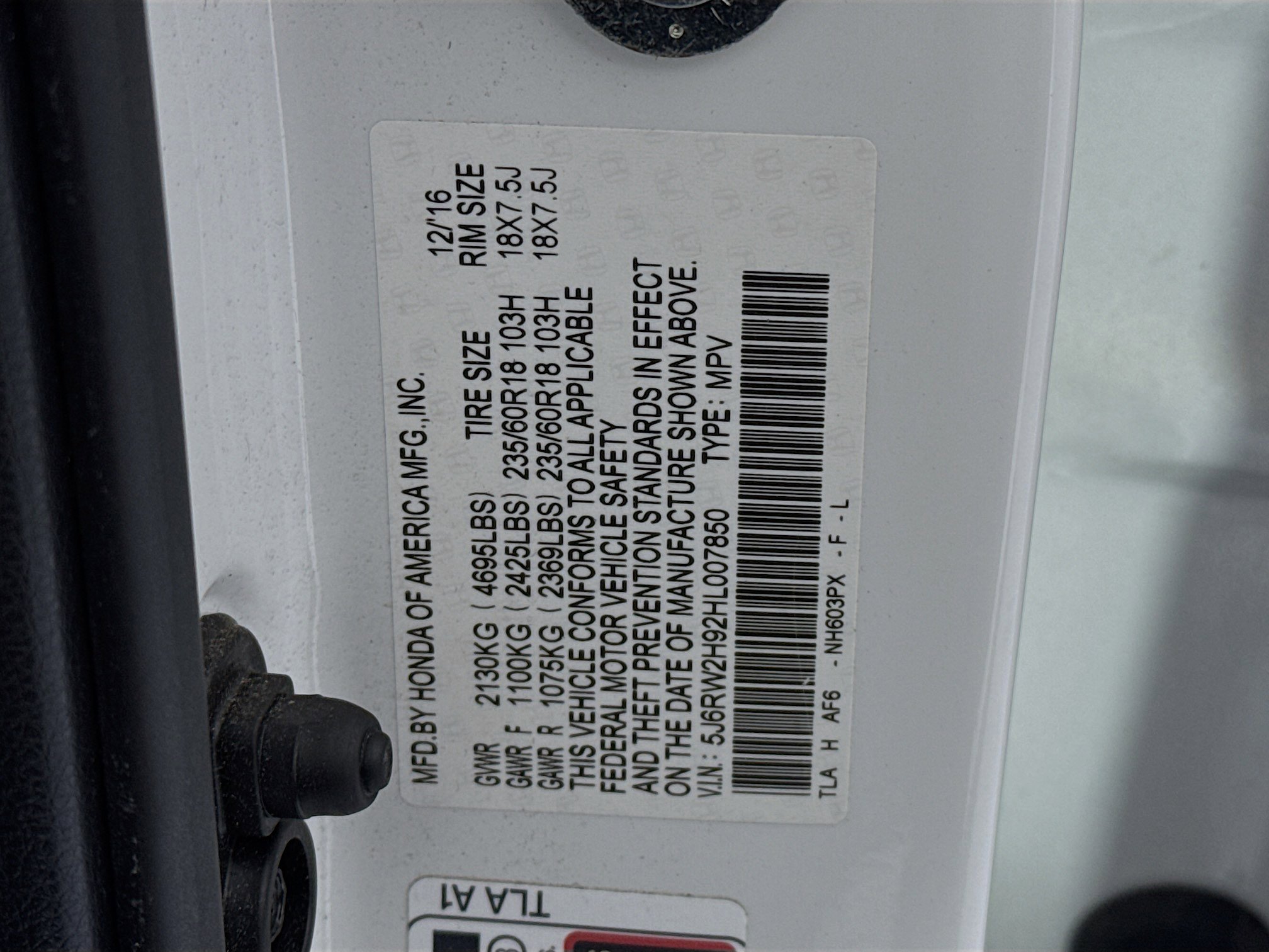 Used 2017 Honda CR-V Touring image 33