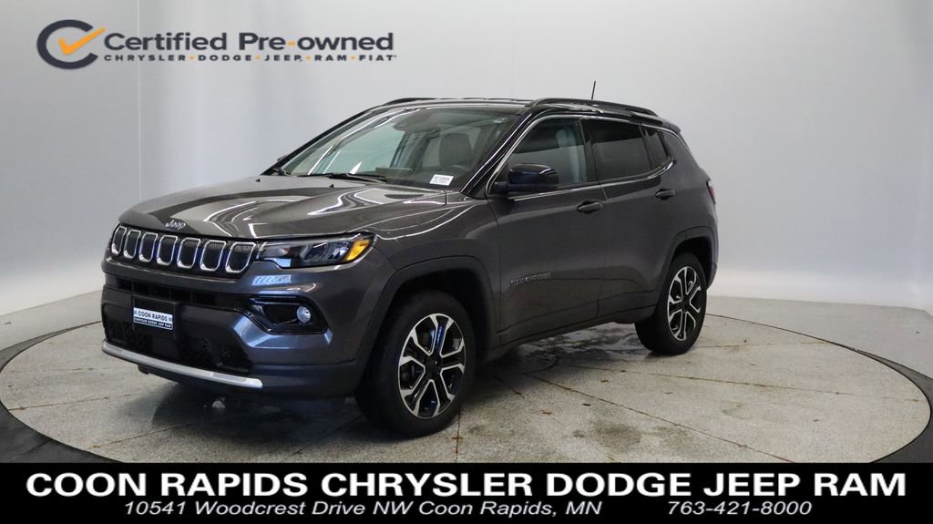 Certified 2022 Jeep Compass Limited image 1