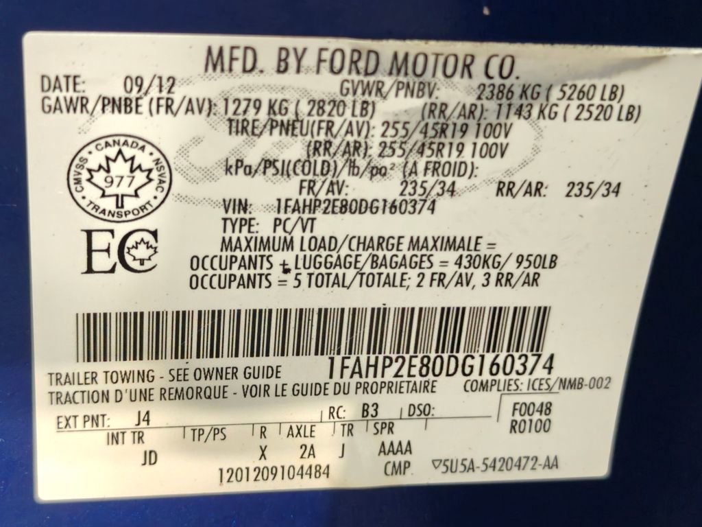 Used 2013 Ford Taurus SEL image 47