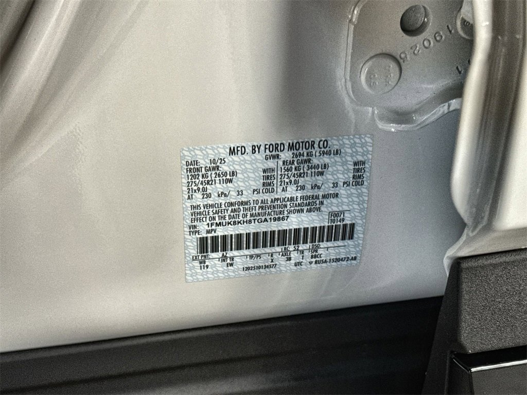 New 2026 Ford Explorer ST-Line w/ ST-Line Street Pack image 36