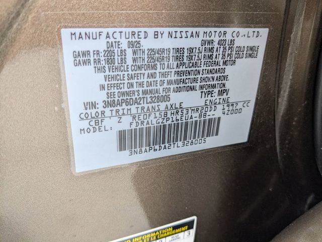 New 2026 Nissan Kicks SR w/ Cold Weather Package FWD image 32