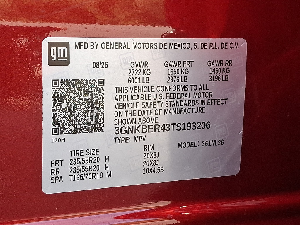 New 2026 Chevrolet Blazer RS FWD image 17