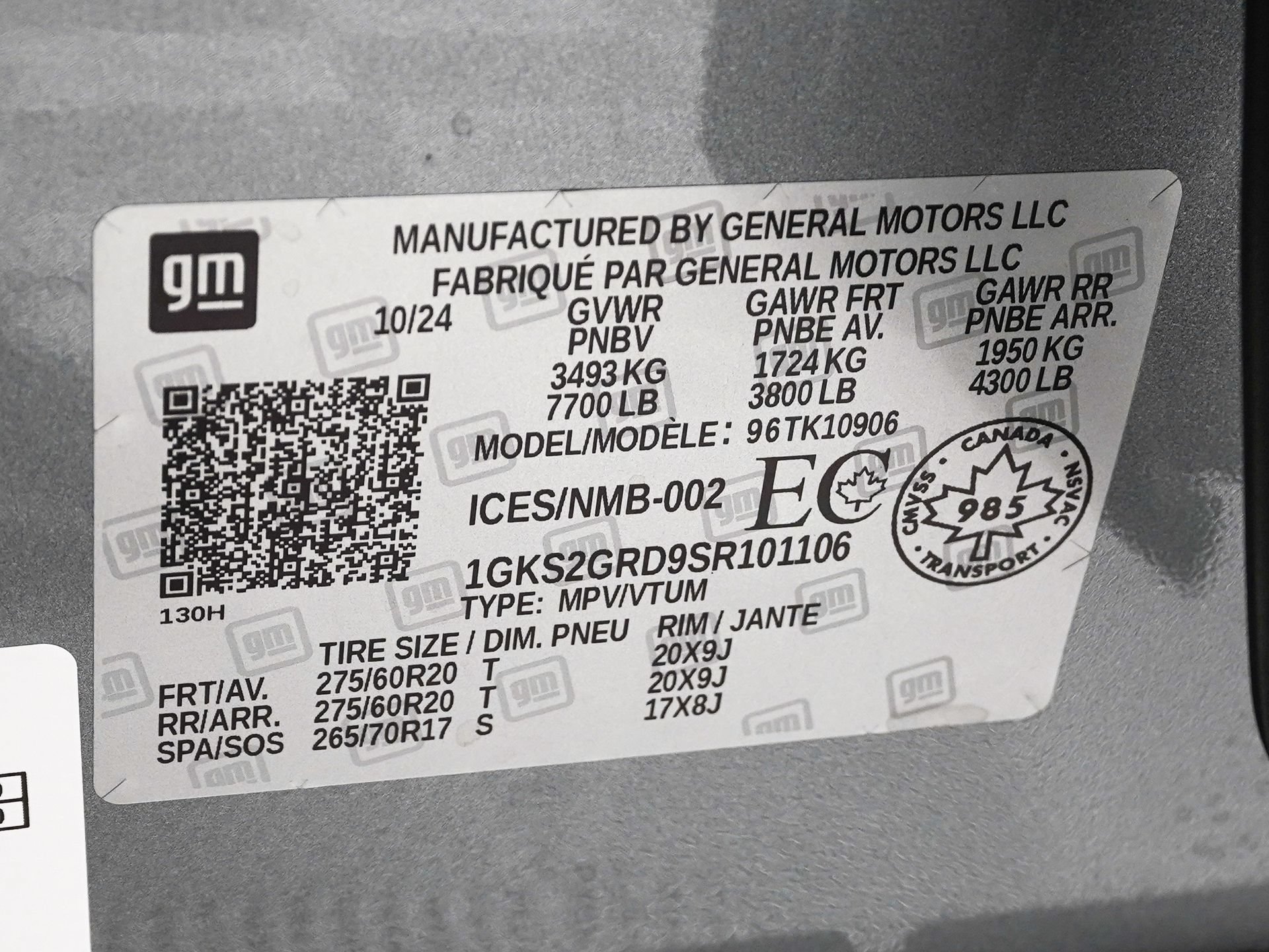 Used 2025 GMC Yukon XL Elevation w/ LPO, Floor Liner Package AWD/4WD image 40