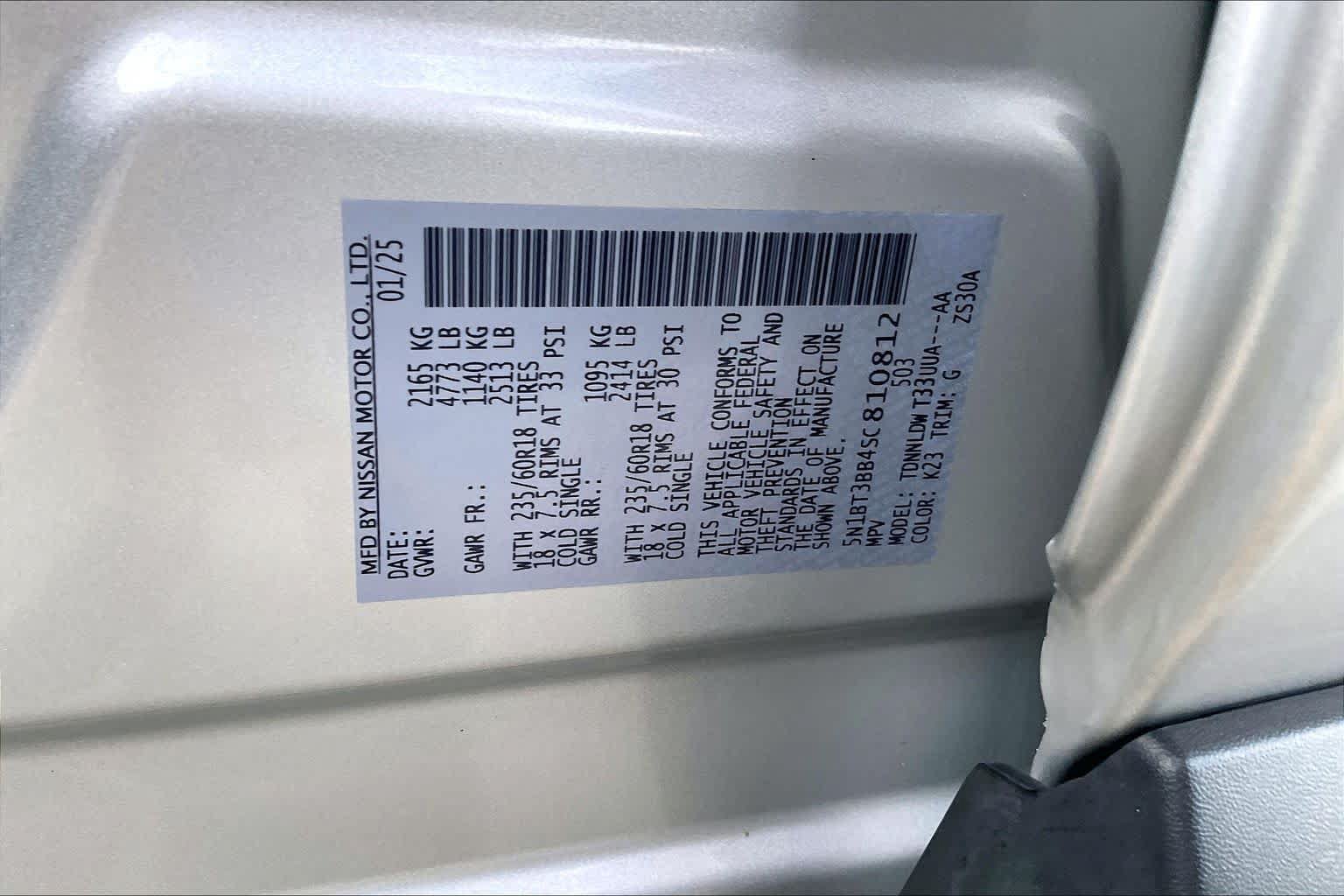 Used 2025 Nissan Rogue SV AWD/4WD image 34
