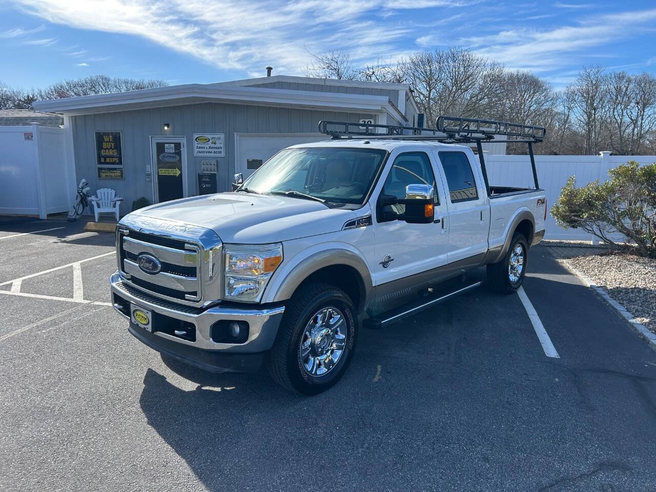 Used 2012 Ford F250 Lariat w/ Chrome Pkg AWD/4WD image 3
