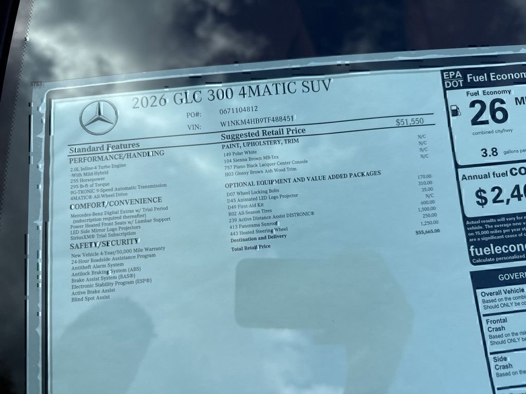 Certified 2026 Mercedes-Benz GLC 300 4MATIC image 12