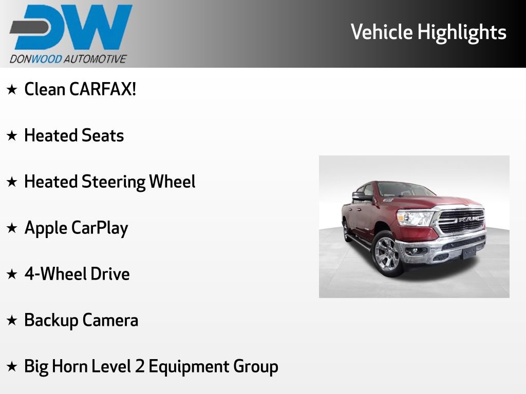 Used 2019 RAM 1500 Big Horn AWD/4WD image 6