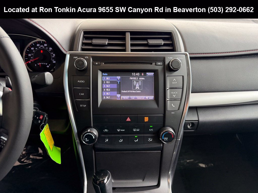 Used 2016 Toyota Camry SE FWD image 19