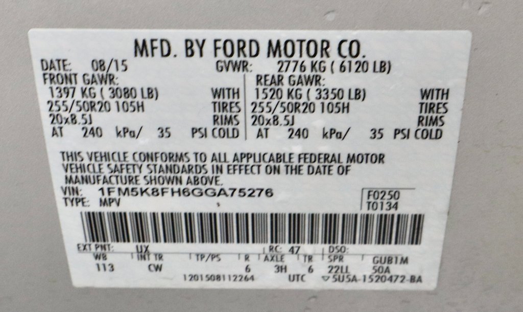 Used 2016 Ford Explorer Limited image 34