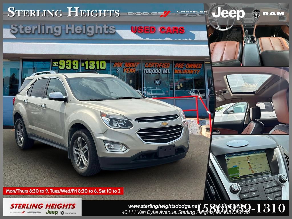 Used 2016 Chevrolet Equinox LTZ w/ Enhanced Convenience Package