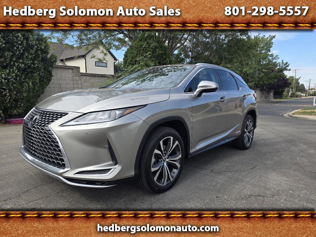 Used 2022 Lexus RX 450h AWD w/ Premium Package
