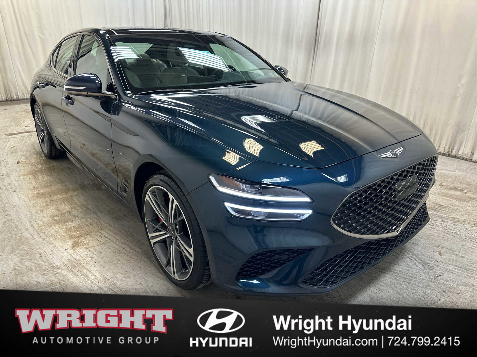 Certified 2025 Genesis G70 2.5T w/ Sport Prestige Package image 1