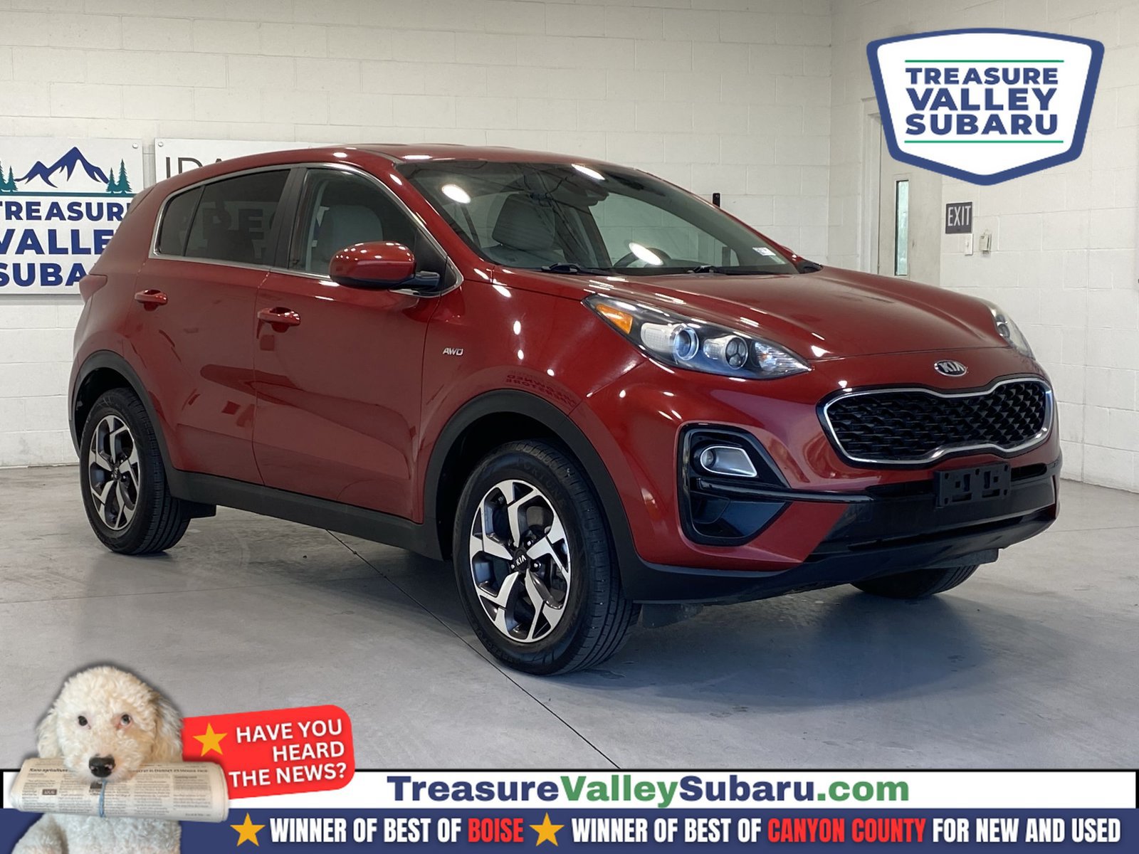 Used 2021 Kia Sportage LX AWD/4WD image 1