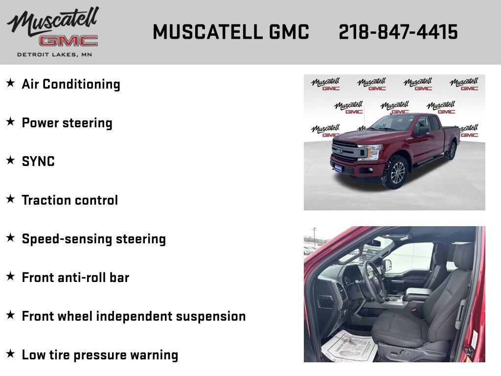 Used 2018 Ford F150 XLT w/ Equipment Group 302A Luxury image 12