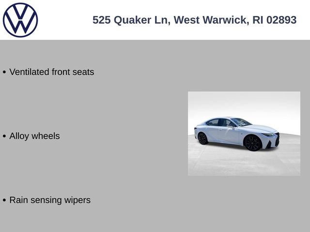 Used 2021 Lexus IS 350 F Sport w/ Navigation Package RWD image 25