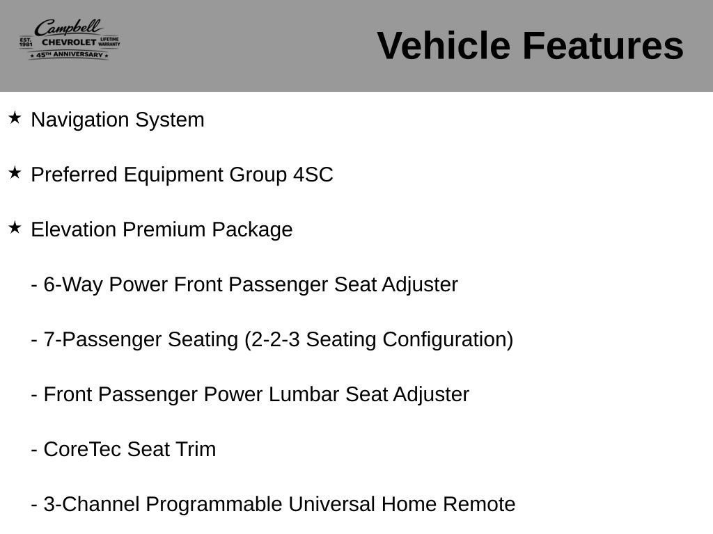 Used 2026 GMC Acadia Elevation w/ Elevation Premium Package FWD image 7