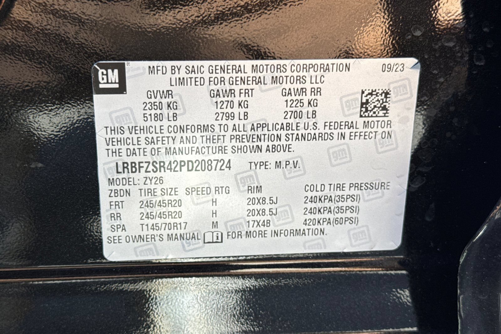 Certified 2023 Buick Envision Avenir AWD/4WD image 30