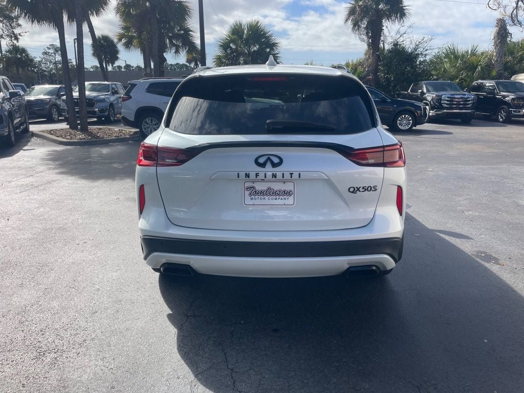 Used 2024 INFINITI QX50 Sport w/ Cargo Package FWD image 3