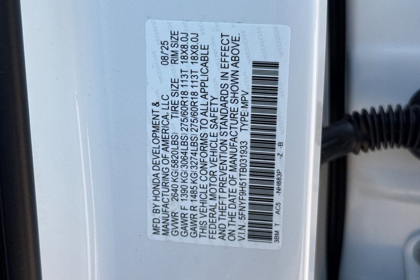 New 2026 Honda Passport TrailSport image 20