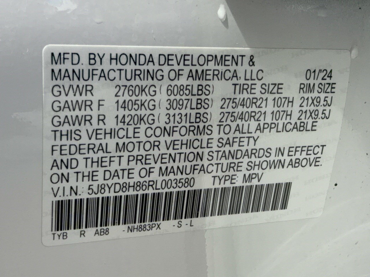 Used 2024 Acura MDX Type S w/ Advance Package AWD/4WD image 32