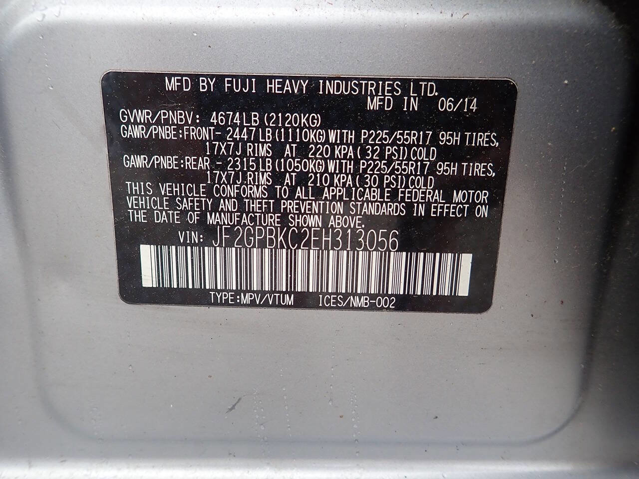 Used 2014 Subaru Crosstrek Touring image 12