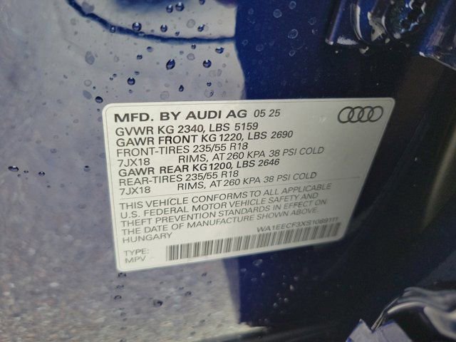 Certified 2025 Audi Q3 2.0T Premium Plus w/ Premium Plus Package AWD/4WD image 18