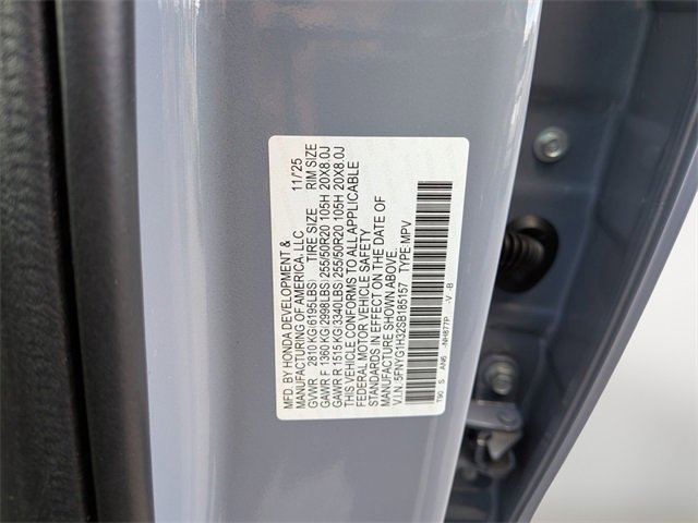 New 2025 Honda Pilot Sport image 33