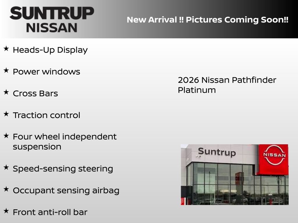 New 2026 Nissan Pathfinder Platinum AWD/4WD image 4