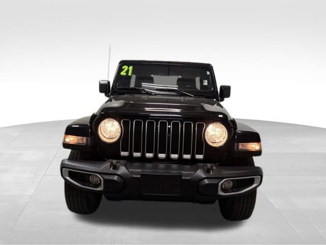 Used 2021 Jeep Wrangler Unlimited Sahara w/ Uconnect 4C Nav & Sound Group image 3