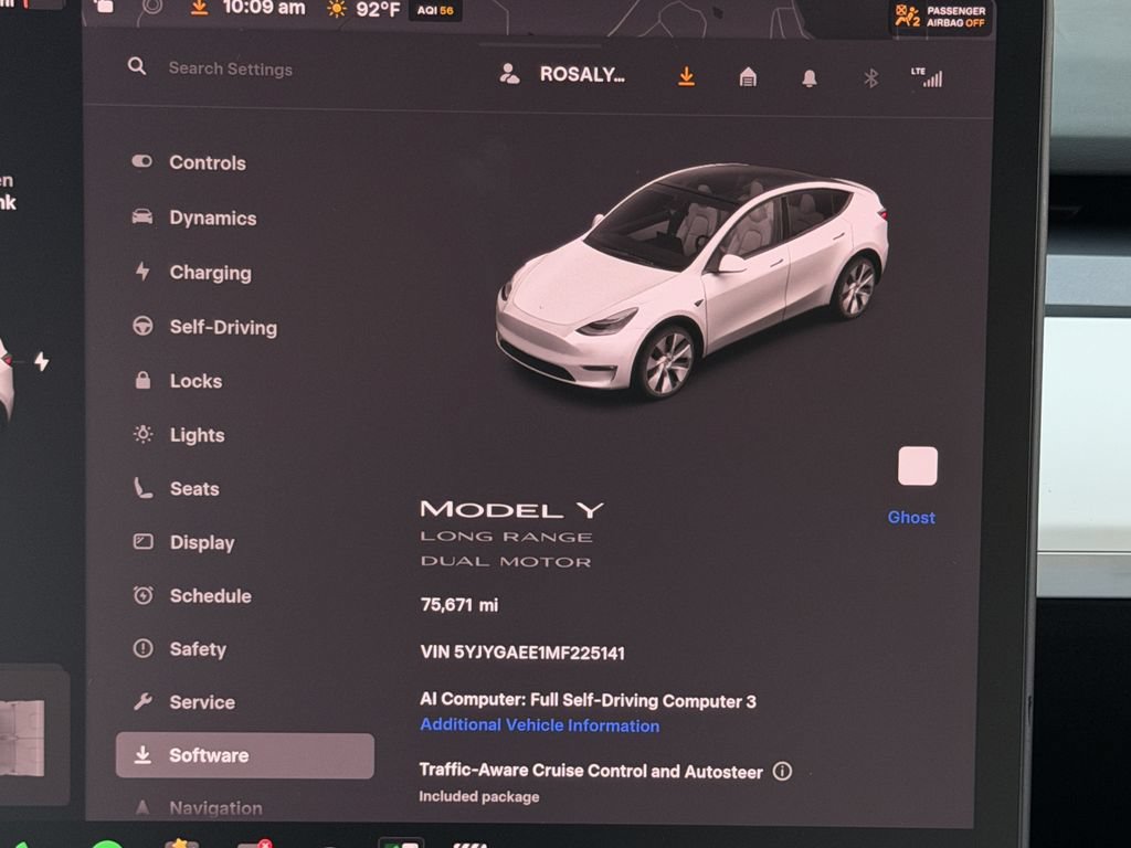 Used 2021 Tesla Model Y Long Range AWD/4WD image 16