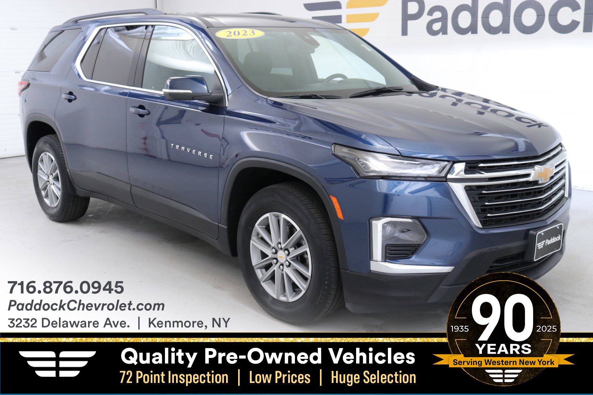 Used 2023 Chevrolet Traverse LT w/ LPO, Floor Liner Package image 1